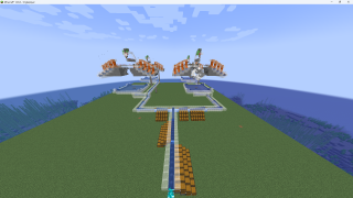 Minecraft 350K+/h Cobblestone farm Schematic (litematic)